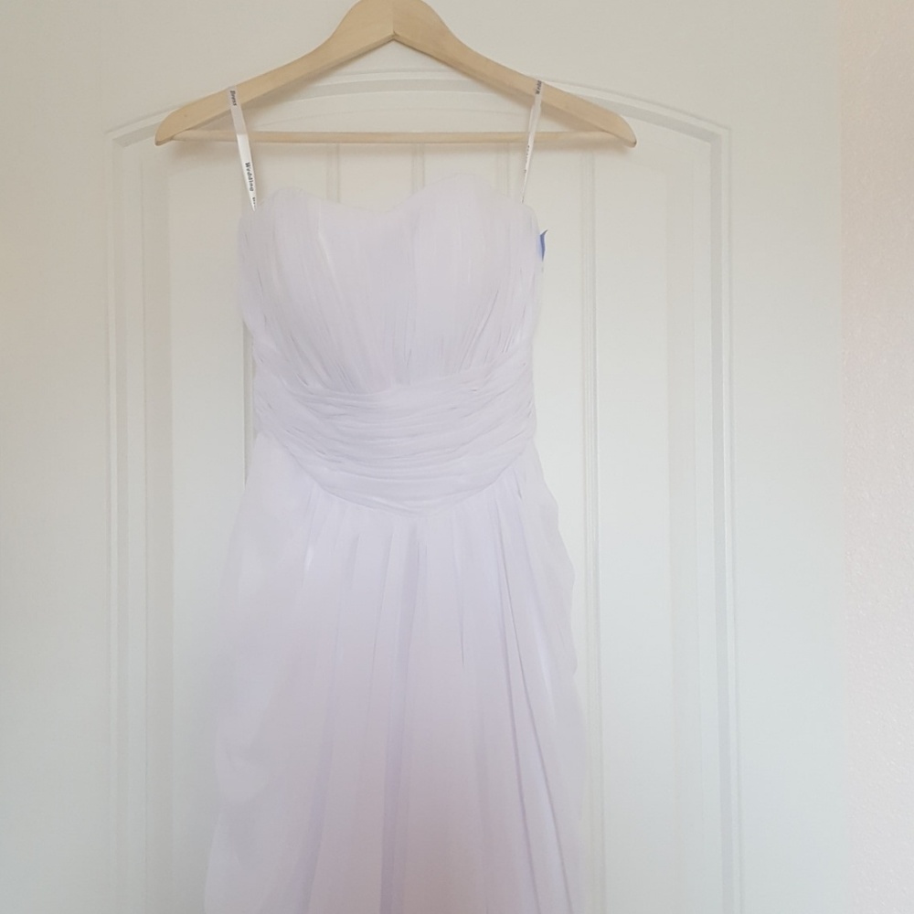 White wedding dress